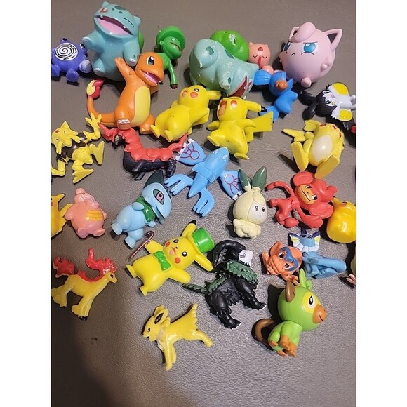 Miniature Pokemon Toys Mini Figures Lot Cake toppers - Picture 7 of 12